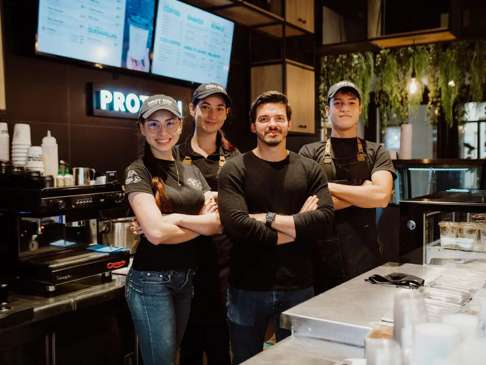 Barra de café de especialidad de PROT INN